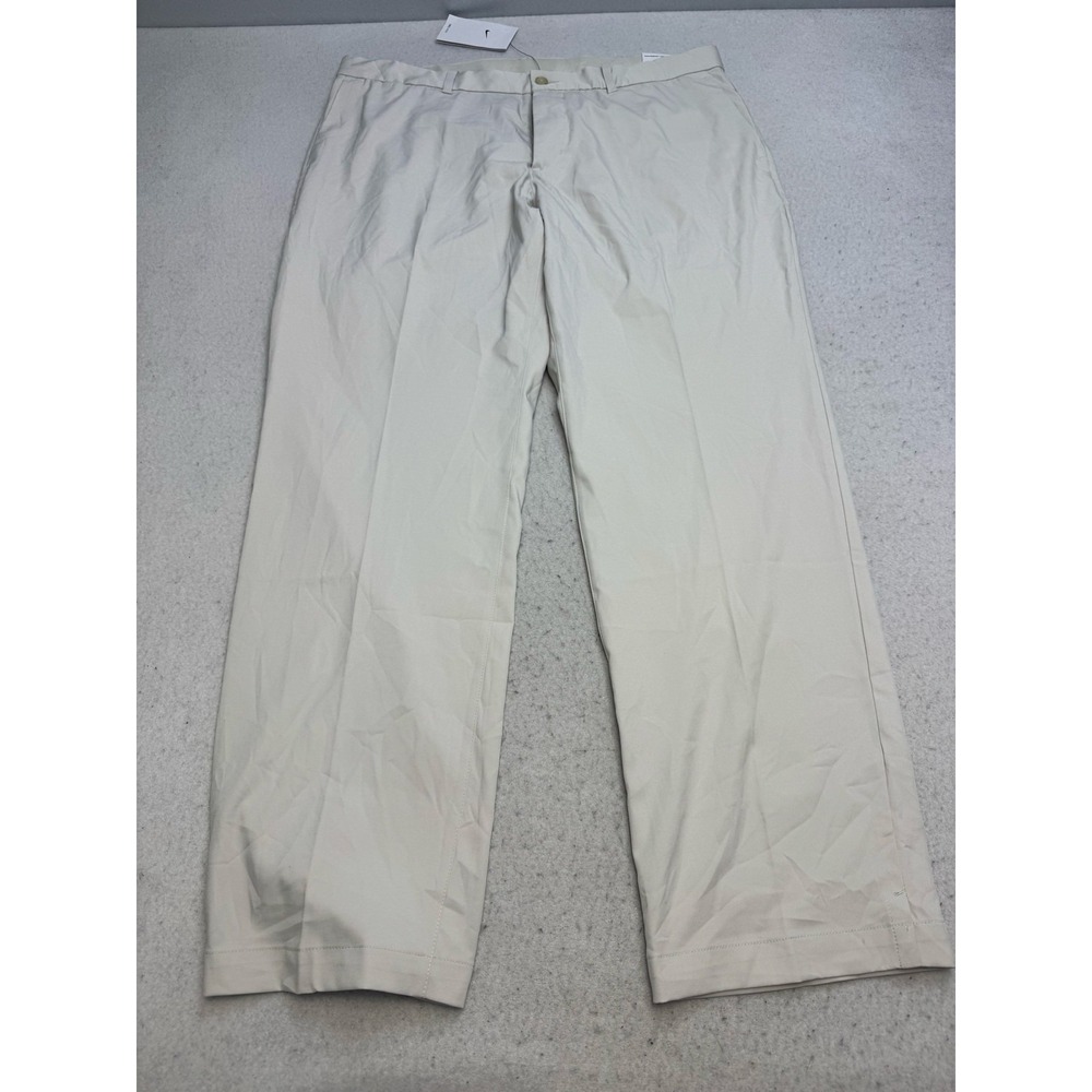 Nike Golf Pants Mens 38x30 Beige Performance Stretch Khakis Woven BV6065-072